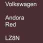 Preview: Volkswagen, Andora Red, LZ8N.